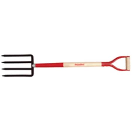 True Temper Ames True Temper 72103-SALD 4 Tine 7x11 Garden Spading Fork 6430516